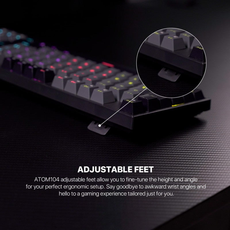 Fantech SUMI MK886V2 ATOM104 Gray – DistiPlus gallery image 1