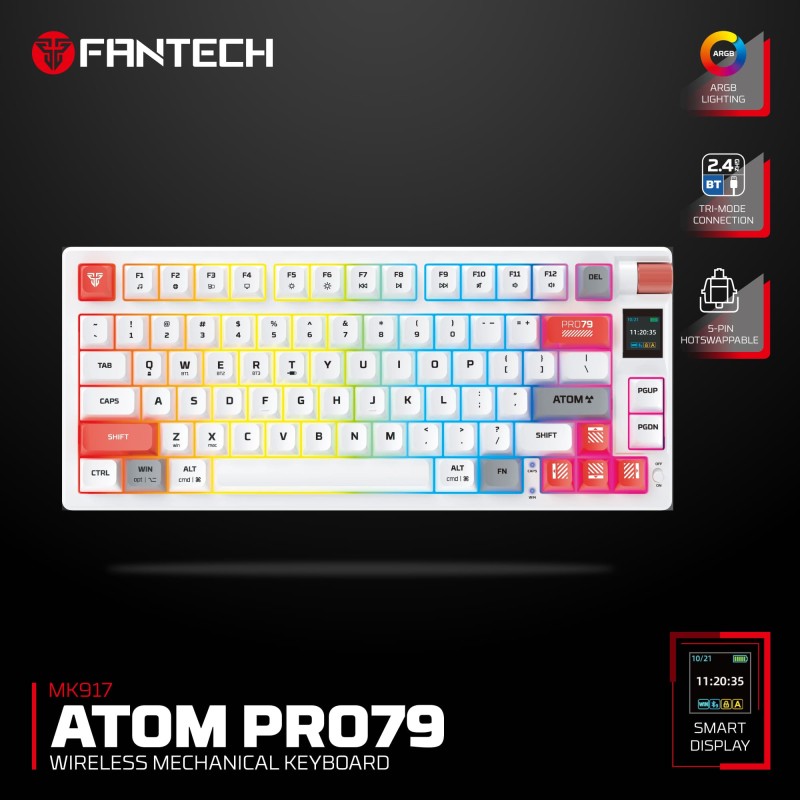 FANTECH MK917 ATOM PRO79 Gaming Keyboard – DistiPlus gallery image 2