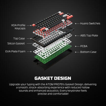 FANTECH MK917 ATOM PRO79 Gaming Keyboard – DistiPlus gallery image 3