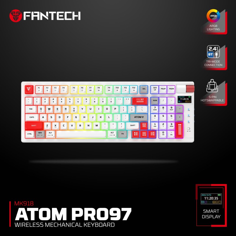 FANTECH MK918 ATOM PRO97 Gaming Keyboard – DistiPlus gallery image 2
