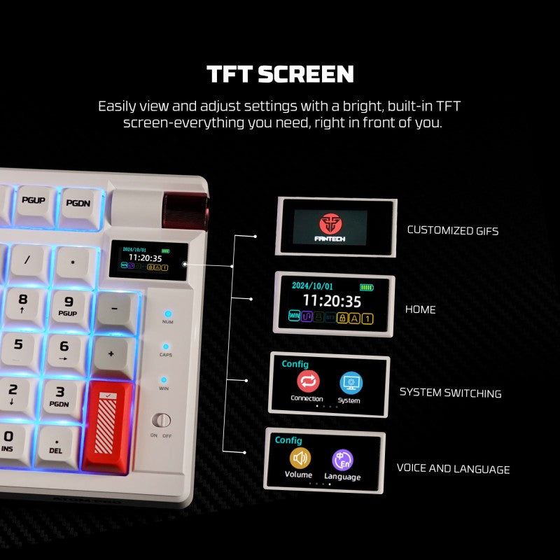 FANTECH MK918 ATOM PRO97 Gaming Keyboard – DistiPlus gallery image 5