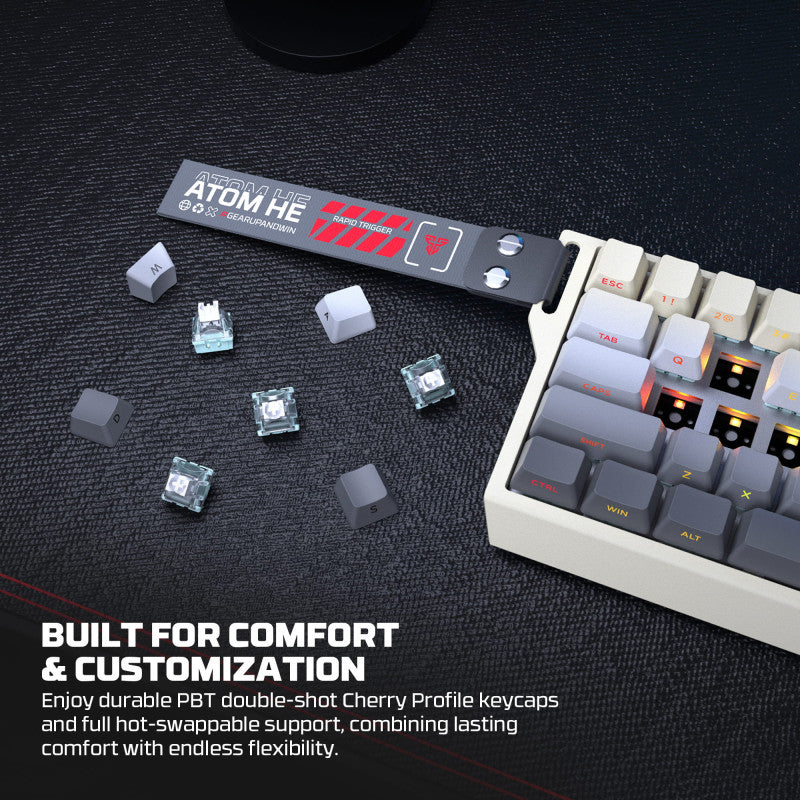 FANTECH ATOM Pro HE68 MK922 Gaming Keyboard – DistiPlus gallery image 7