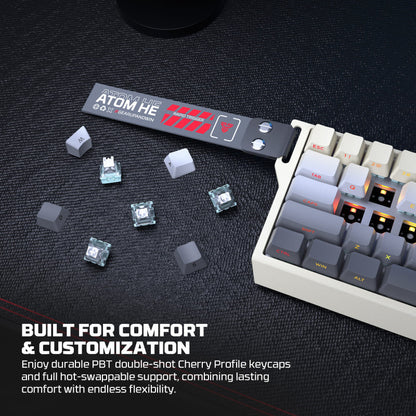 FANTECH ATOM Pro HE68 MK922 Gaming Keyboard – DistiPlus gallery image 7