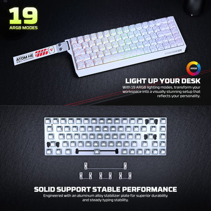 FANTECH ATOM Pro HE68 MK922 Gaming Keyboard – DistiPlus gallery image 8
