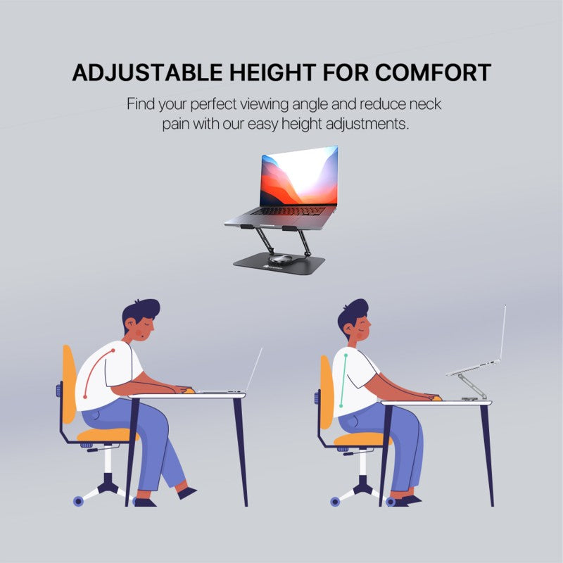 Fantech NS10 Portable Laptop Stand – DistiPlus gallery image 3