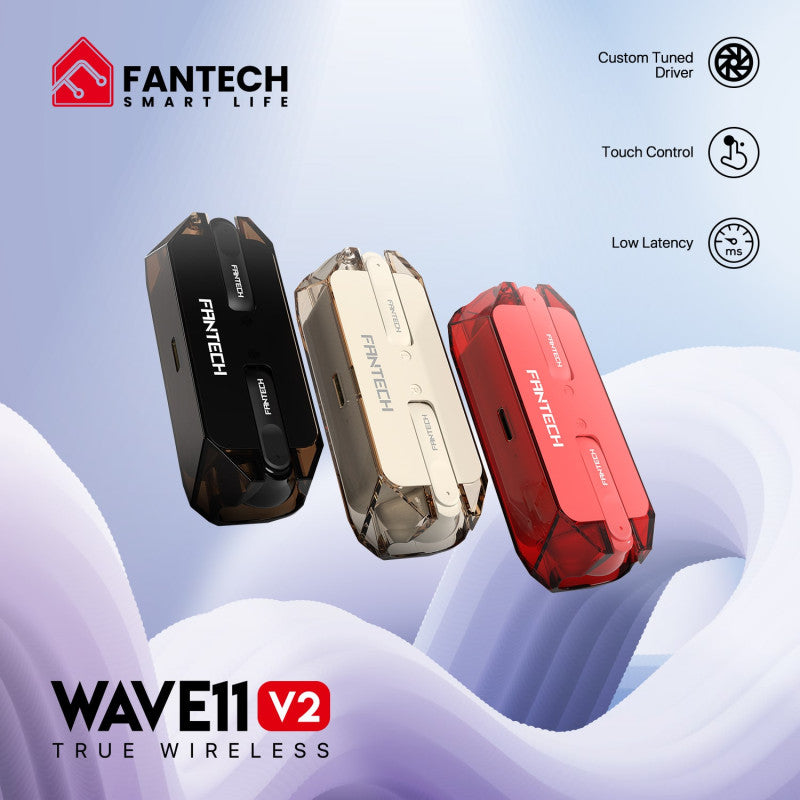 Fantech TWS Wave 11 TW11V2 Wireless Earbuds – DistiPlus gallery image 1
