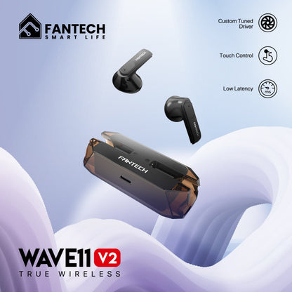 Fantech TWS Wave 11 TW11V2 Wireless Earbuds – DistiPlus gallery image 2