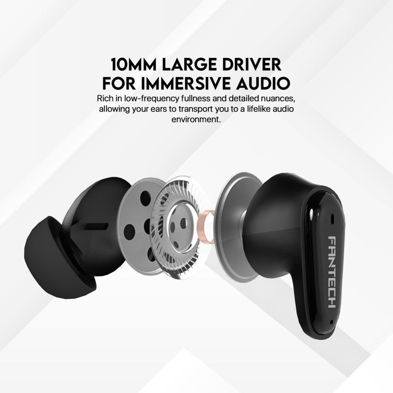 Fantech TWS Wave 13 Wireless Earbuds – DistiPlus gallery image 2