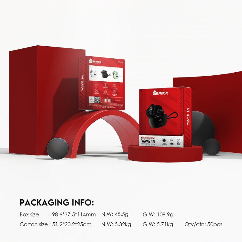 Fantech TWS Wave 14 Wireless Earbuds – DistiPlus gallery image 10