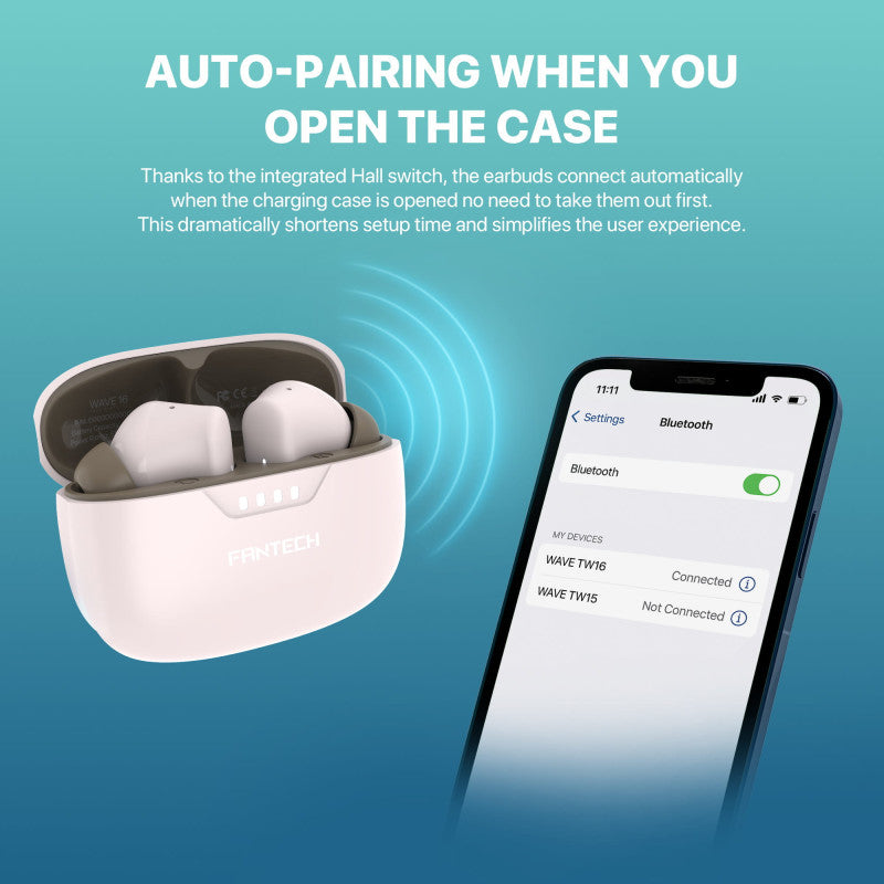 FANTECH WAVE 16 Wireless Earbuds – DistiPlus gallery image 6