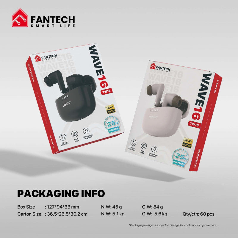 FANTECH WAVE 16 Wireless Earbuds – DistiPlus gallery image 12