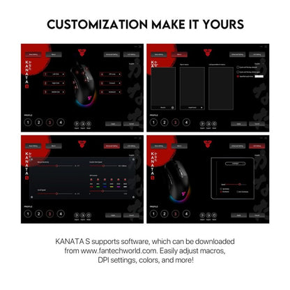Fantech VX9S KANATA S Gaming Mouse – DistiPlus gallery image 7