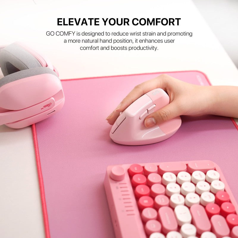 FANTECH W195R GO COMFY Vertical Wireless Mouse – DistiPlus gallery image 3