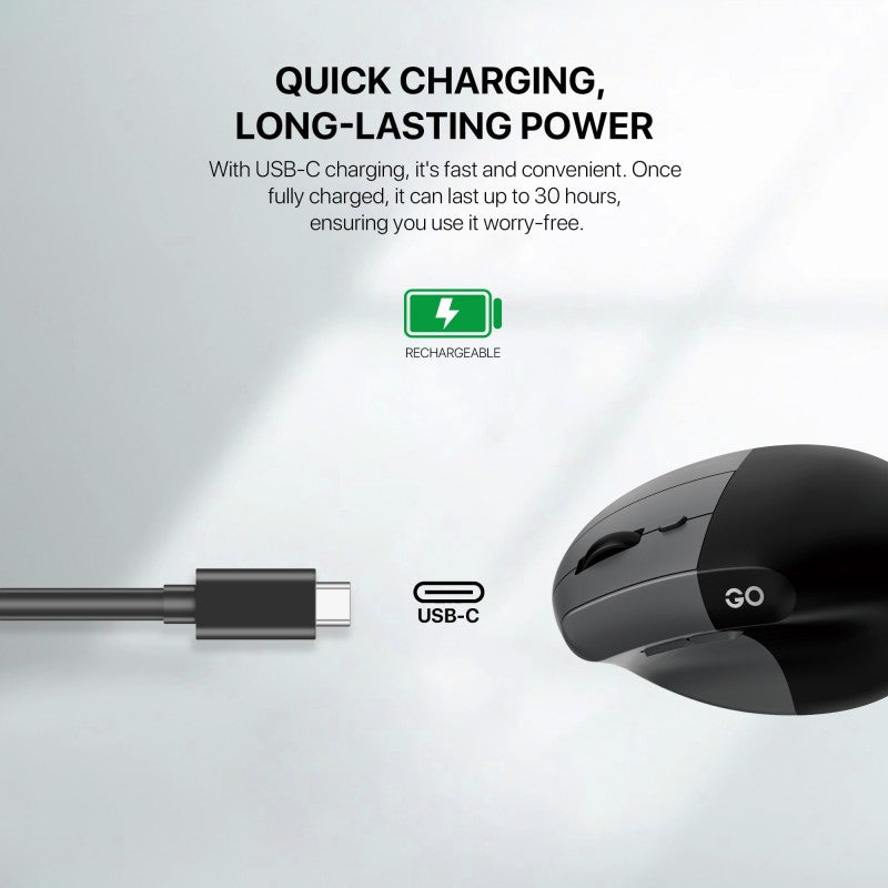 FANTECH W195R GO COMFY Vertical Wireless Mouse – DistiPlus gallery image 7
