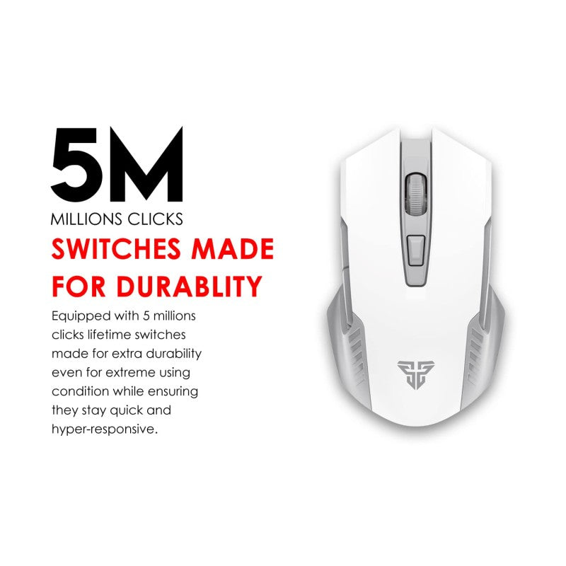 Fantech WG10 GAREN Wireless Gaming Mouse White – DistiPlus gallery image 3