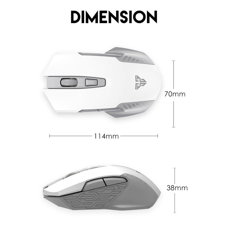Fantech WG10 GAREN Wireless Gaming Mouse White – DistiPlus gallery image 8