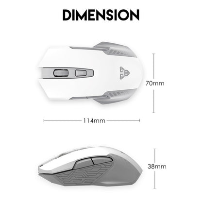 Fantech WG10 GAREN Wireless Gaming Mouse White – DistiPlus gallery image 8