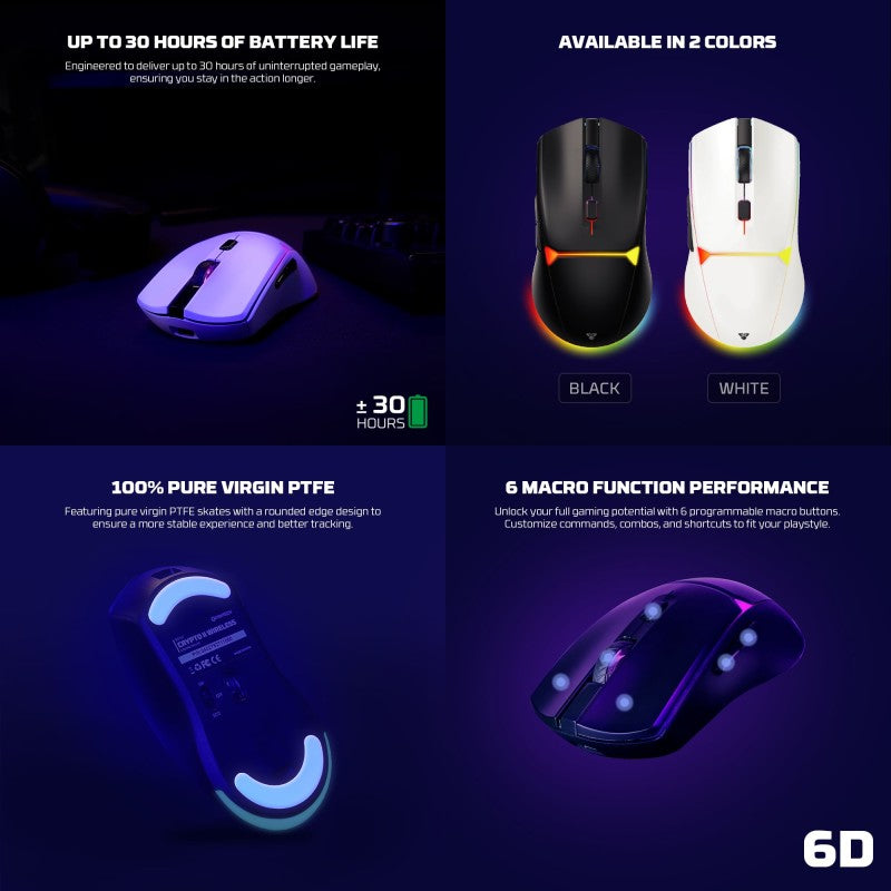 FANTECH WG7V2 CRYPTO II Gaming Mouse – DistiPlus gallery image 9
