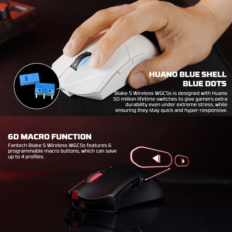 Fantech WGC5S BLAKE S Gaming Mouse – DistiPlus gallery image 4