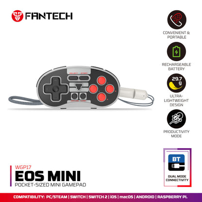 FANTECH EOS Mini WGP17 Wireless Pocket Gamepad – DistiPlus gallery image 1