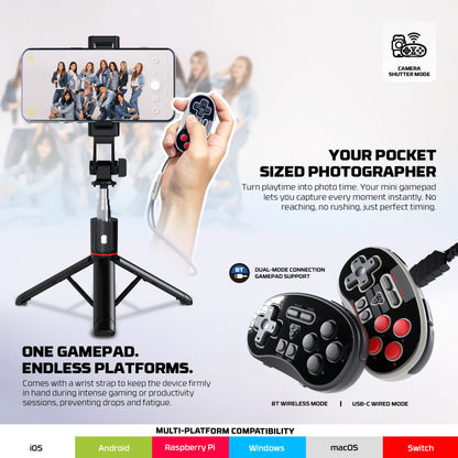 FANTECH EOS Mini WGP17 Wireless Pocket Gamepad – DistiPlus gallery image 6