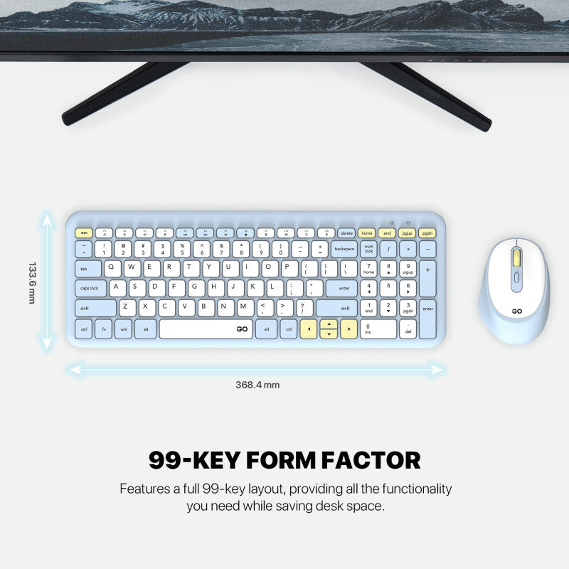 FANTECH WK901 Wireless Keyboard and Mouse Combo – DistiPlus gallery image 5