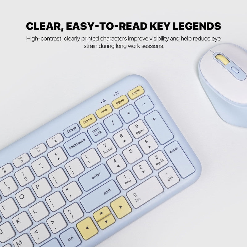 FANTECH WK901 Wireless Keyboard and Mouse Combo – DistiPlus gallery image 7