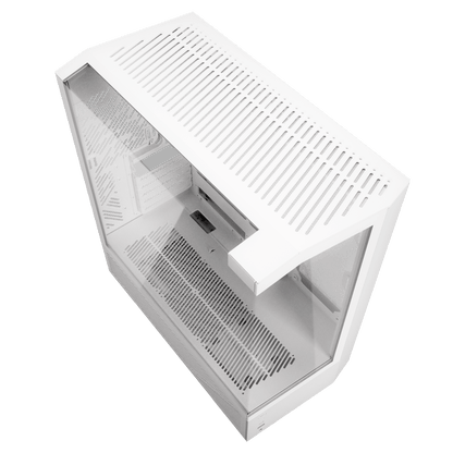 DarkFlash DY460 White ATX PC Case official view 4