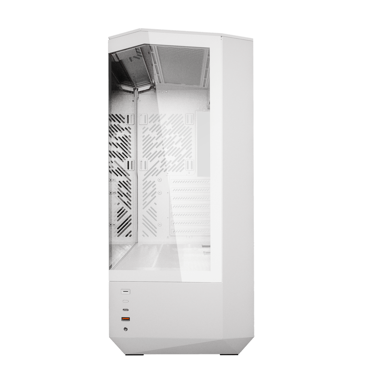 DarkFlash DY460 White ATX PC Case official view 5