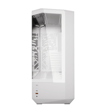 DarkFlash DY460 White ATX PC Case official view 5