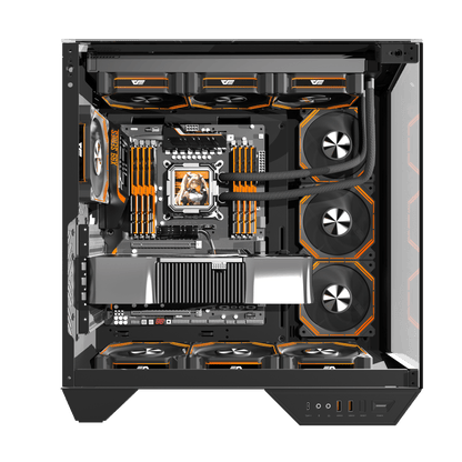 DarkFlash DY470 White ATX PC Case official main view
