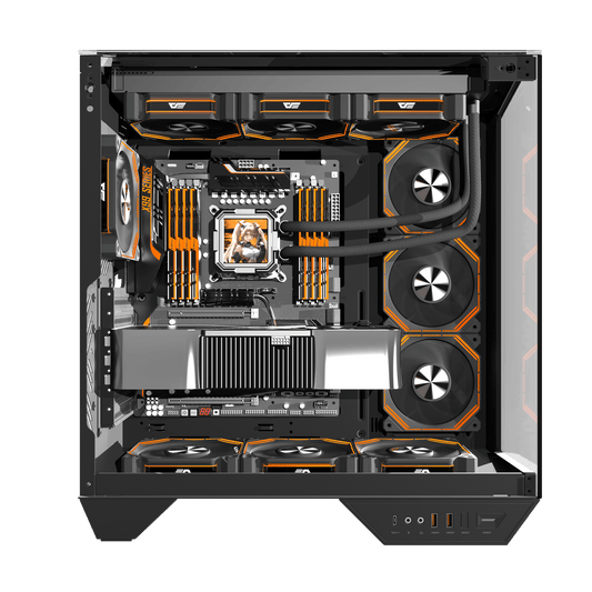 DarkFlash DY470 White ATX PC Case official main view