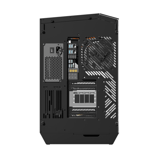DarkFlash DY470 White ATX PC Case official view 2