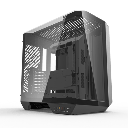 DarkFlash DY470 White ATX PC Case official view 3