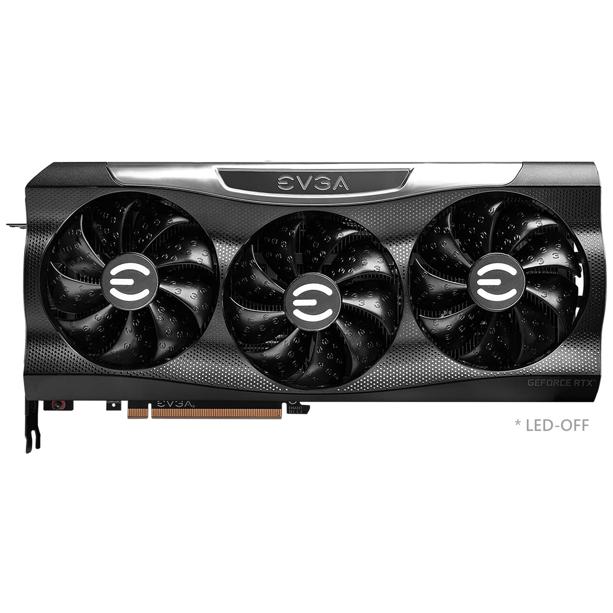 EVGA GeForce RTX 3080 FTW3 Ultra 10GB used graphics card front view