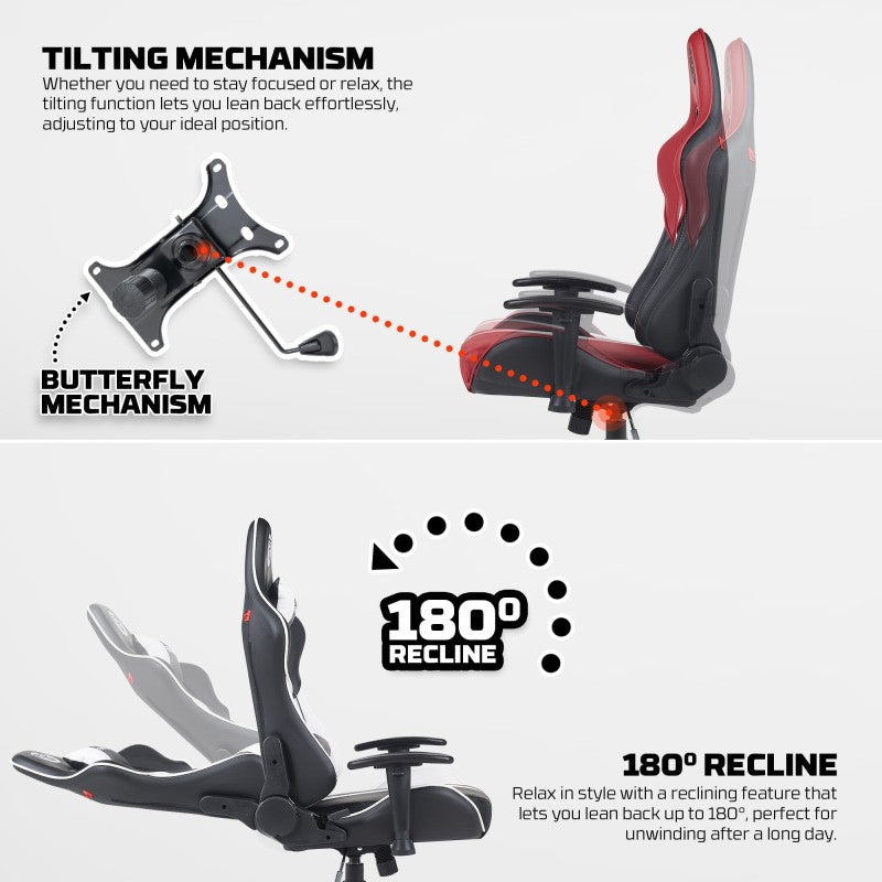 Fantech GC194 Red Gaming Chair photo 7