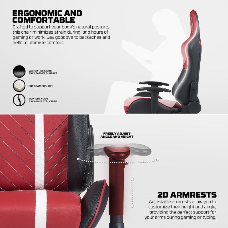 Fantech GC194 Red Gaming Chair photo 8