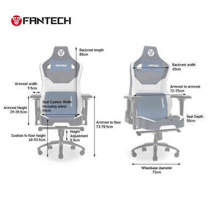 Fantech GC283 White Gaming Chair photo 6