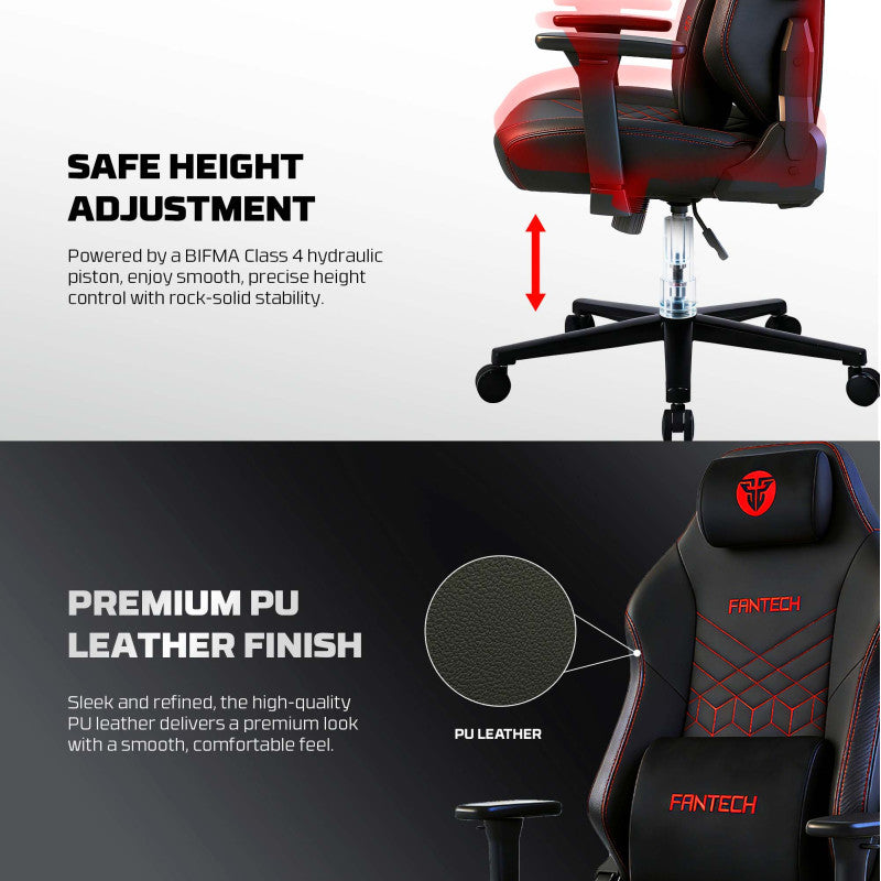 Fantech GC284P Black Gaming Chair photo 6