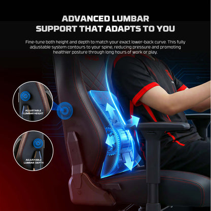 Fantech GC284P Black Gaming Chair photo 8