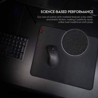 Fantech MP453 AGILE Black Gaming and Office Mousepad – DistiPlus gallery image 1
