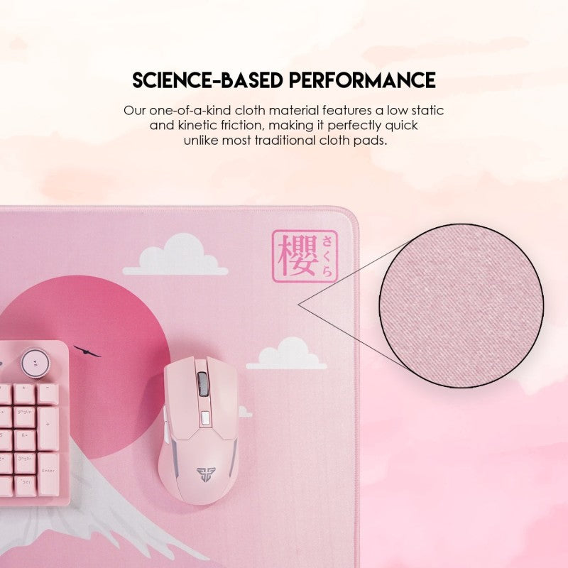 Fantech MP905 ATO Pink Sakura Gaming and Office Mousepad – DistiPlus gallery image 7