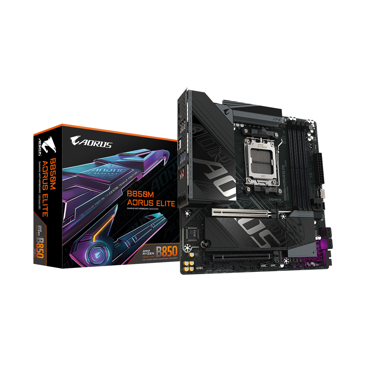 GIGABYTE B850M AORUS ELITE motherboard