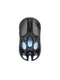 GravaStar Mercury X Wireless Gaming Mouse, Magnesium Alloy, PAW 3950 Sensor 32,000 DPI, 1000Hz Polling Rate, Tri-Mode Connectivity, 5 Programmable Buttons, RGB Lighting , Galaxy Black