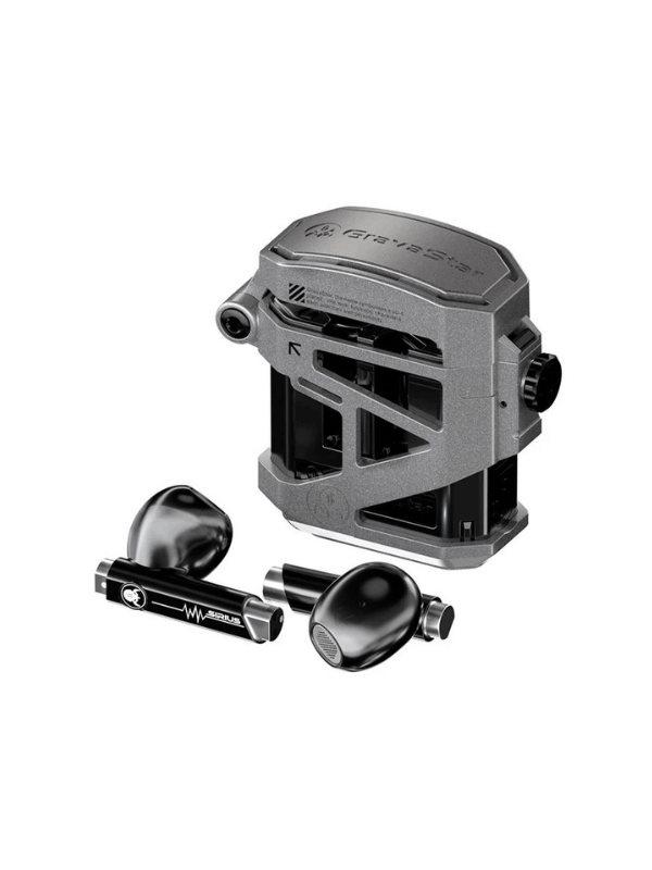 Gravastar Sirius Pro P5 V2 TWS Earbuds, Defense Armor Space Grey