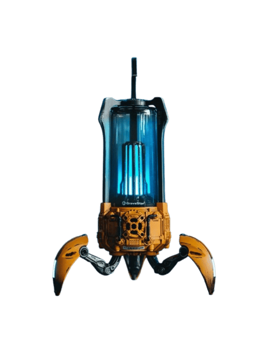 GRAVASTAR Supernova Bluetooth Speaker, War-damaged Yellow