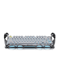 GravaStar Mercury K1 Pro 75% Wireless Mechanical Gaming Keyboard, 2.4GHz, Pre-Lubed Linear Switches, Tri-Mode Connectivity, RGB Backlit, Concrete Gray