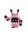 GRAVASTAR Delta35 GaN-35W Pink Dual USB-C Fast Charger Mecha-Design Gaming Accessories EU/UK