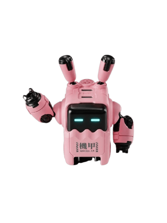 GRAVASTAR Delta35 GaN-35W Pink Dual USB-C Fast Charger Mecha-Design Gaming Accessories EU/UK