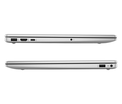 HP 15-FD2050WM Natural Silver side ports view